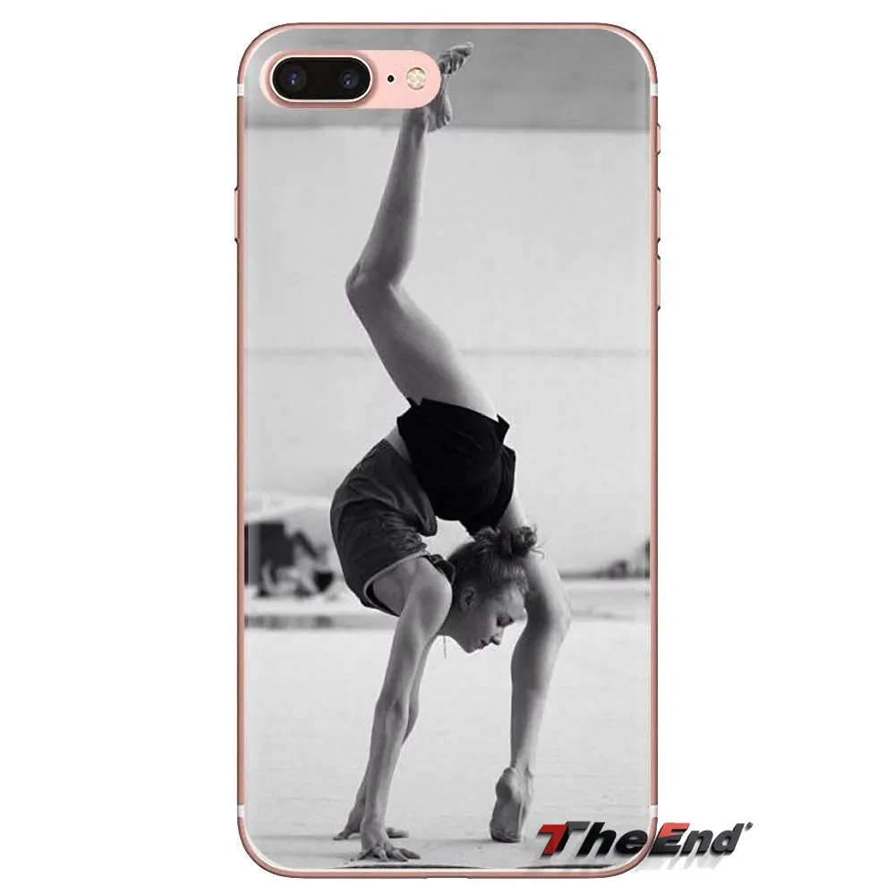 Rhythmic Gymnastics balance beam Transparent TPU Skin Case For iPod Touch Apple iPhone 4 4S 5 5S SE 5C 6 6S 7 8 X XR XS Plus MAX |