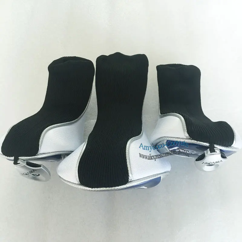 Новинка HONMA Golf с деревянной головкой, высокое качество, Клубная Крышка для головы, синий цвет, клубный драйвер, Чехол Для Гольфа Cooyute