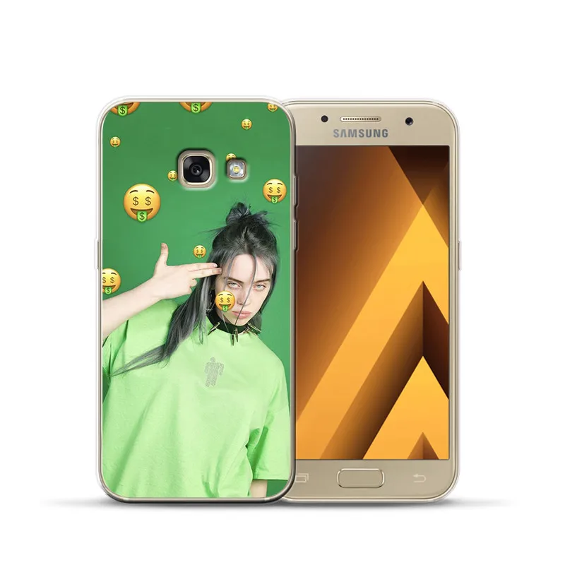 Billie eilish для samsung Galaxy A9 A8 A7 A6 A5 A3 A10 A30 A20 A50 A70 A60 A40 A20E крышка чехол Funda Coque Etui