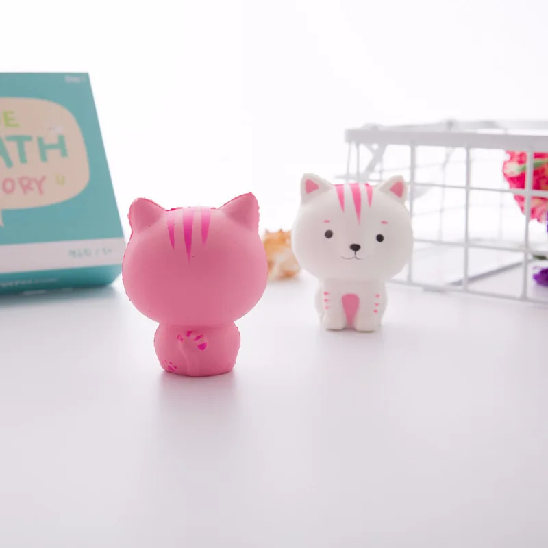 YIGOLE мультфильм милый кот сжимаемая игрушка анти стресс сжимается мягкий