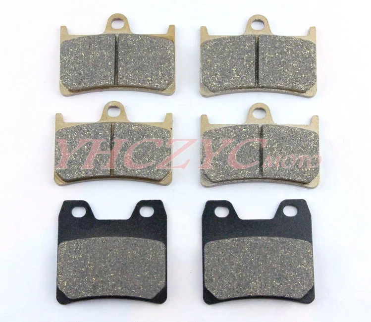 Передние и задние тормозные колодки для мотоцикла YAMAHA FZS100 Fazer 2001 2005|brake pad set|for