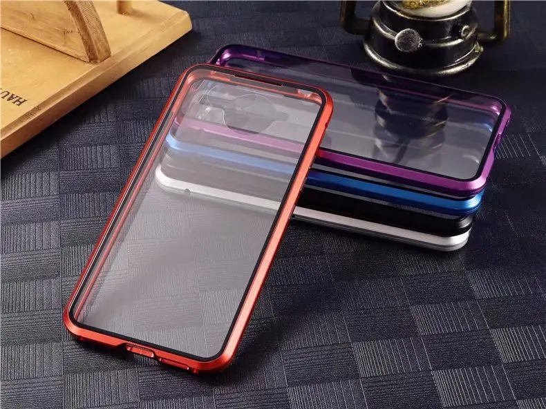 ДЛЯ Vivo NEX двойной дисплей двусторонний закаленное стекло Магнитная Адсорбция откидная крышка для Vivo NEX 2 Nex2 металлический бампер чехол