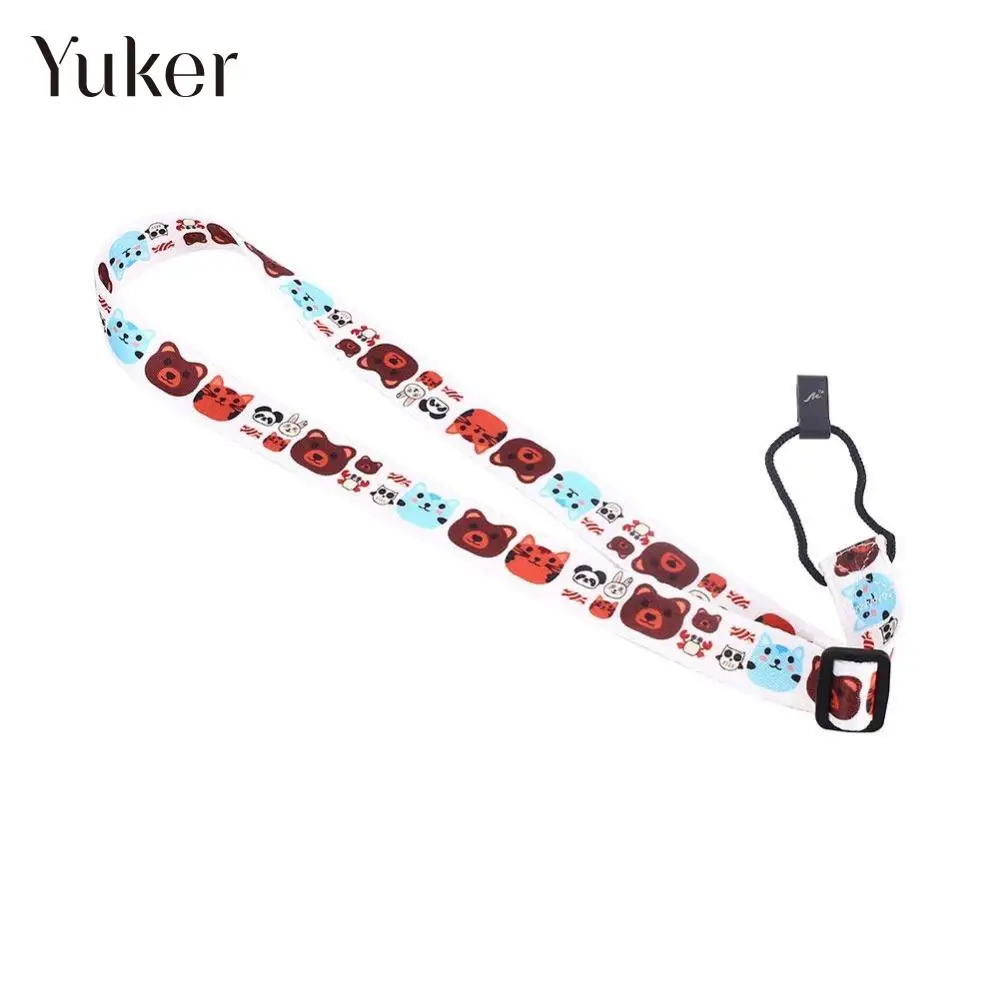 Yuker регулируемый нейлоновый ремешок для укулеле красочный яркий стиль печати ремешок для укулеле ремень Слинг с крючком Гавайские гитары аксессуары