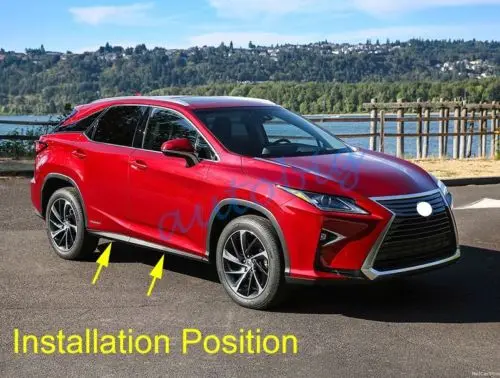 Хромированная дверная Накладка для Lexus RX 350 450 2016 комплект молдинговых крышек