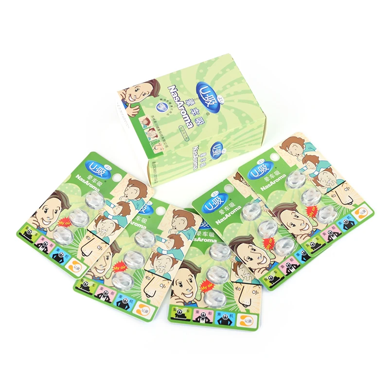 U образный портативный носовой ингаляторная палочка травяное масло Sian Stick для