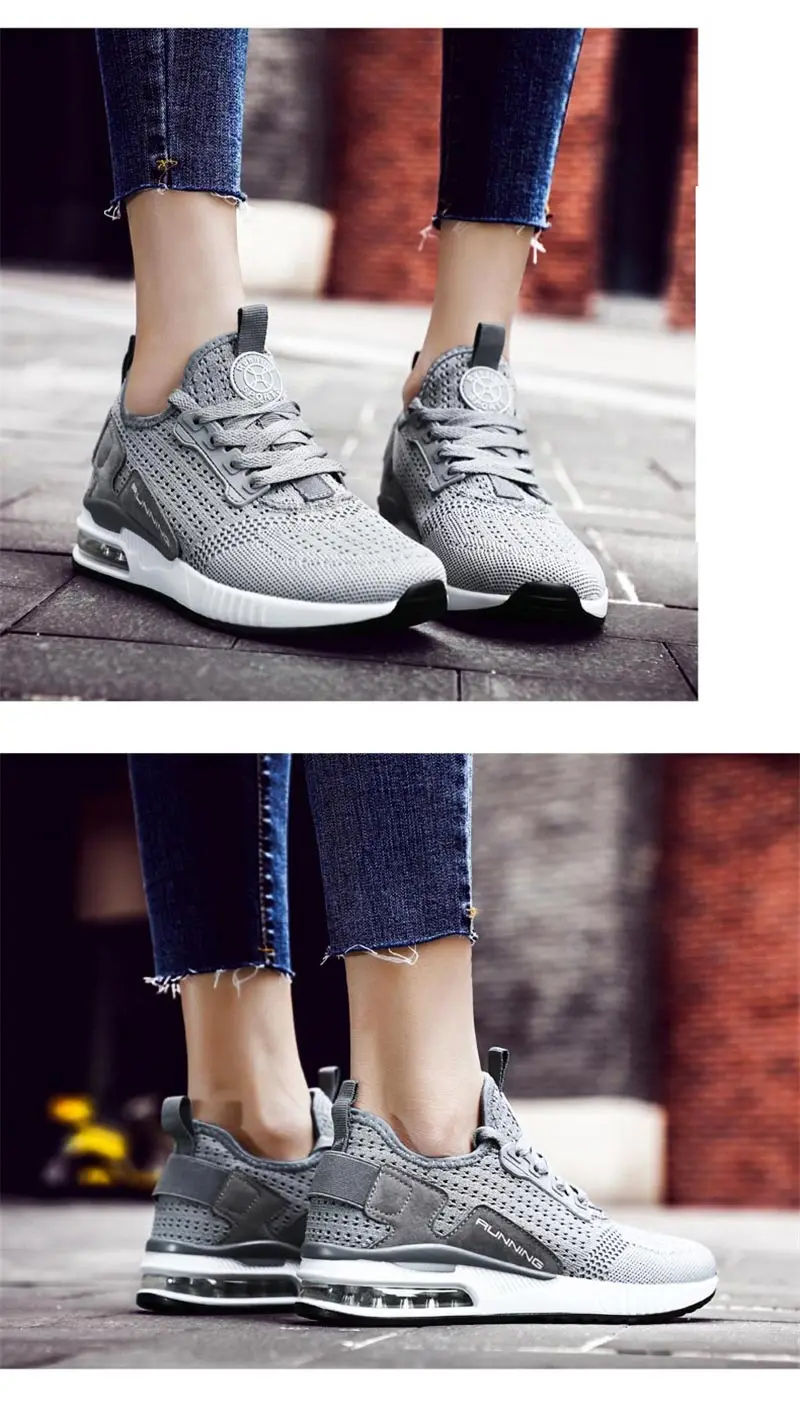 Летние дышащие женские кроссовки; zapatillas mujer; Мужская Спортивная обувь; женская спортивная обувь; женская обувь для бега; коллекция года; Цвет Зеленый, B-239
