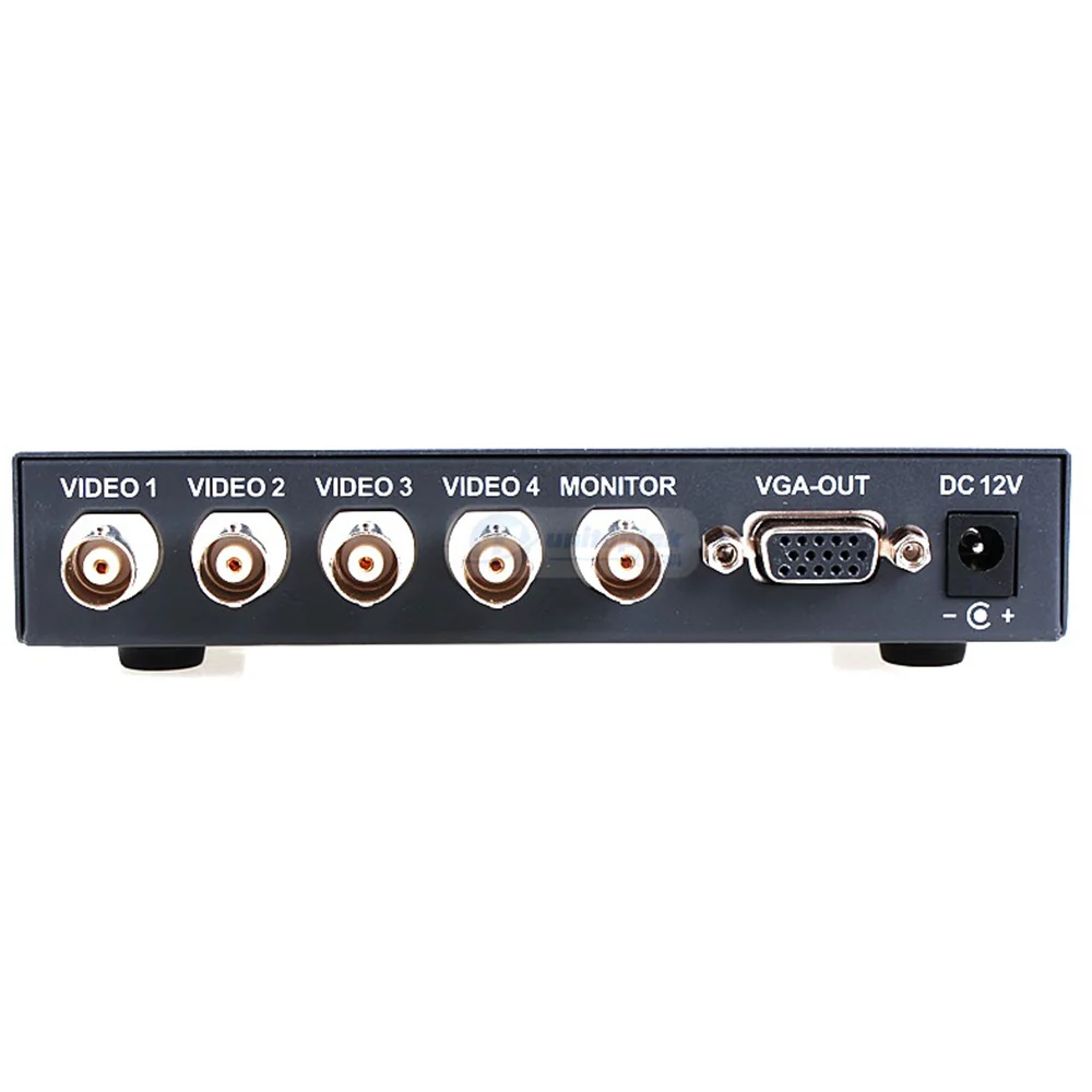 4 канальный цветной видео цифровой четырехъядерный разветвитель процессор для