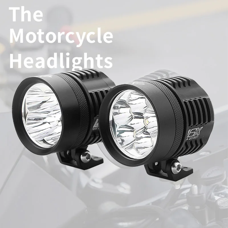 60 Вт вспомогательный светильник светодиодный для головы мотоцикла с жгутом