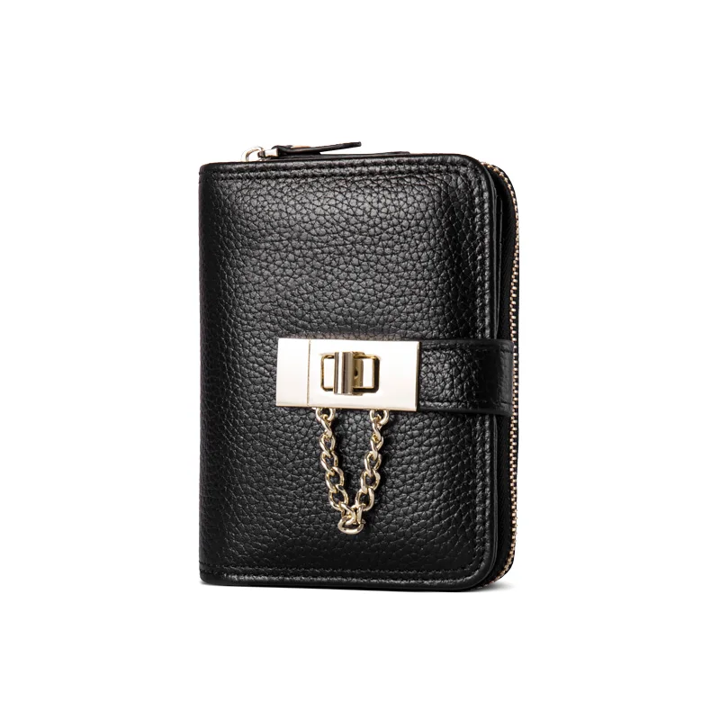 Женские бумажники ручной работы плетеный кошелек из 100% коровьей кожи