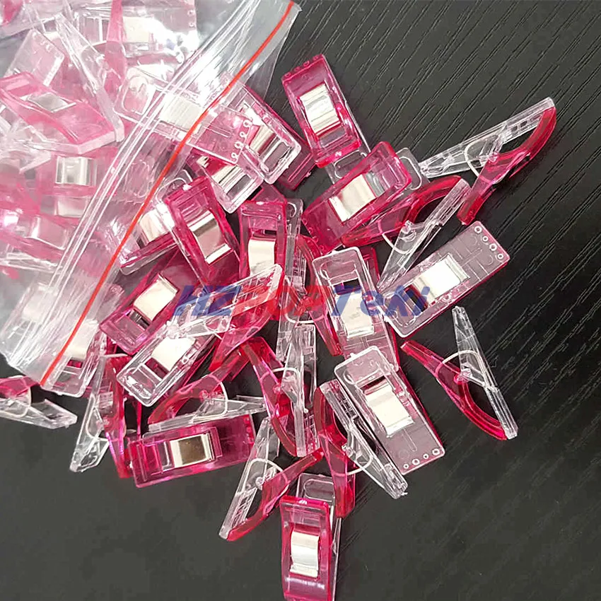 Пластиковые 2 7x1 см тканевые края для шитья аккуратные товары продуктов зажим