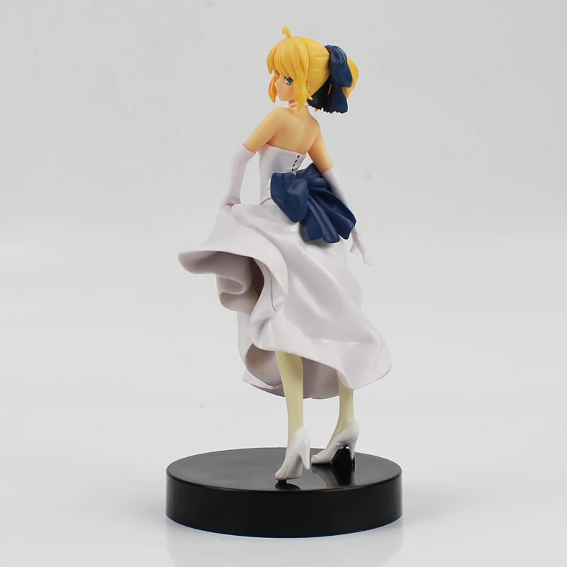 Экшн-фигурки из ПВХ Fate Stay Night Saber EX 025 EXTRA CCC UBW белое платье ажурные Ataraxia игрушки для