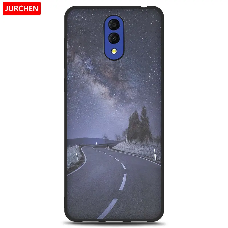 22 JURCHEN Case For Alcatel 3L Case Soft Tpu Silicone Back Cover For Alcatel 3L 3 L Case Cover Funda Printing Bag Cartoon - Цвет: 22