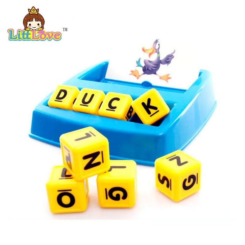 Детский Алфавит головоломка игра карта Английский алфавит изучение букв игрушки