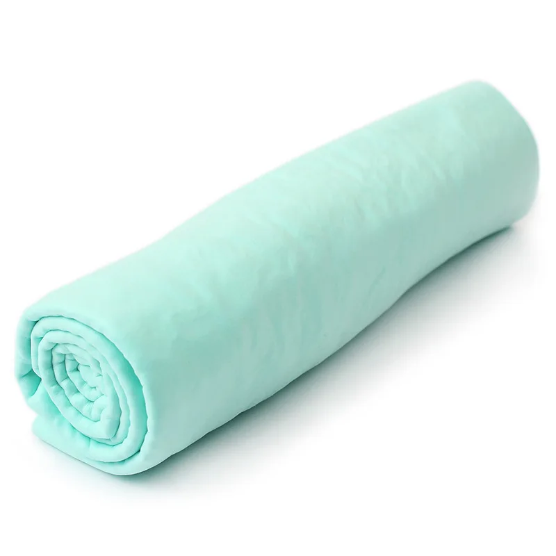 

50pcs/lot 66x43cm Super Absorption Synthetic Deerskin Imitation buckskin PVA Chamois Cham Car Wash Towel Auto Clean Towel WA1293