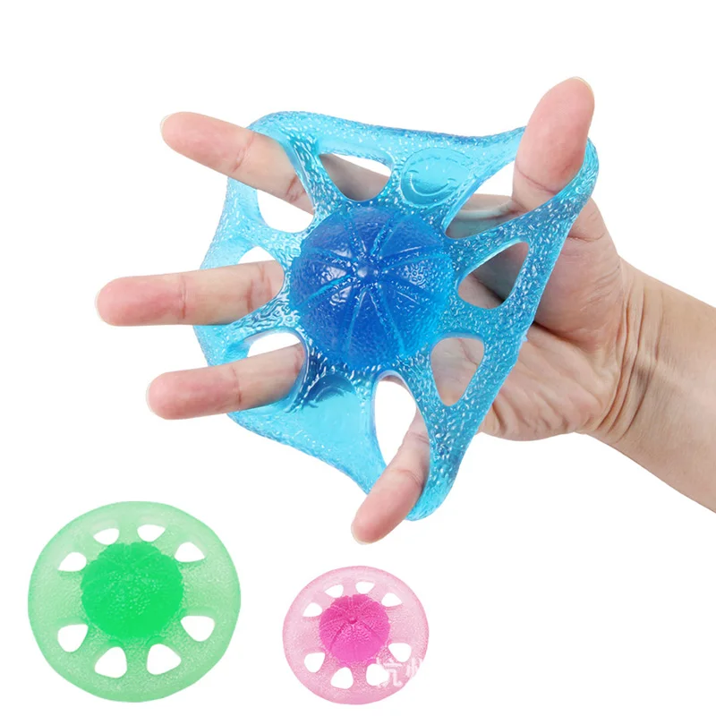 Силиконовый тренажер для пальцев с 8 отверстиями эспандер рук тренировок SN