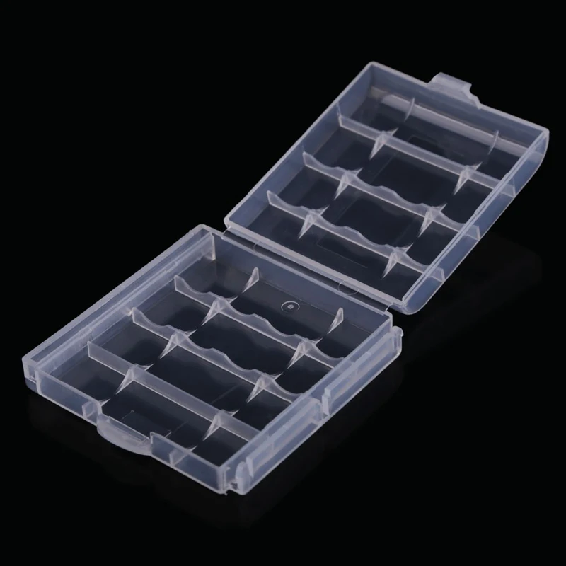 

10 Pcs Plastic Case Holder Storage Box Cover For Rechargeable AA And AAA Batteries UY8