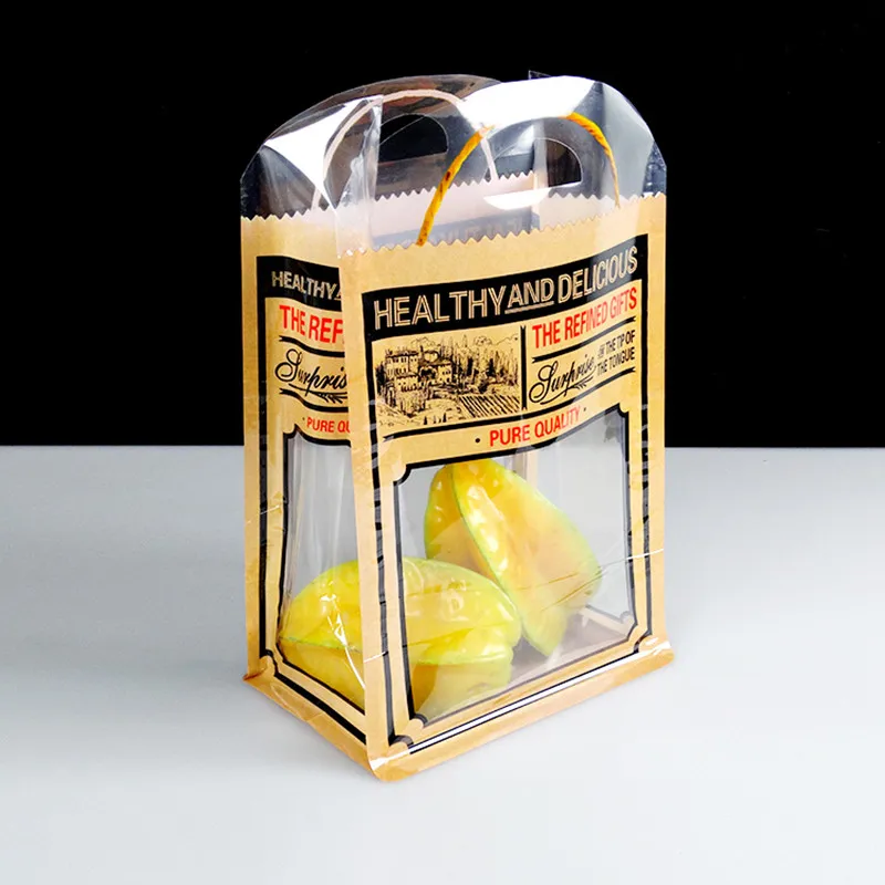 Пластиковый подарочный пакет с надписью на английском языке 50 шт./лот сумки для