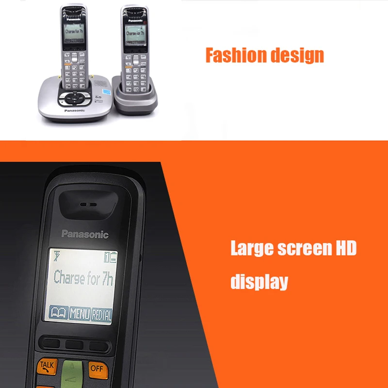 Dect6.0 беспроводные телефоны с идентификатором вызова Ответ системы Внутренний