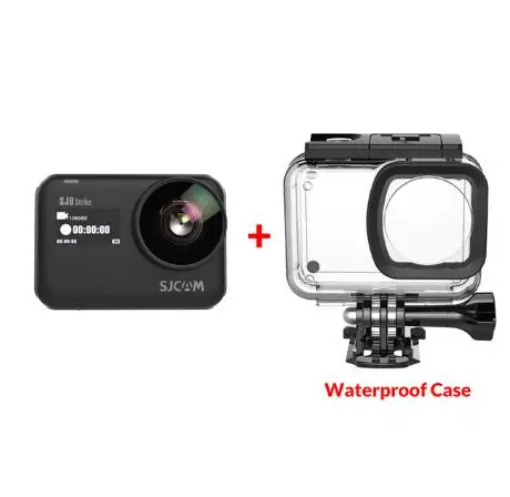 SJ9 with Case SJCAM SJ9 Strike 4K 60FPS Wi-Fi Удаленная Экшн-камера GYRO/EIS Беспроводная зарядка прямая потоковая водонепроницаемая Спортивная DV Camara pro yi - Цвет: SJ9 with Case