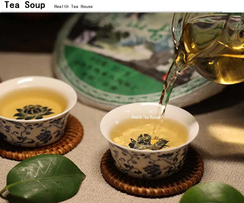 Год Mingfeng горный Древний дерево Pu-erh сырой Pu-erh 357 г Sheng Pu-erh