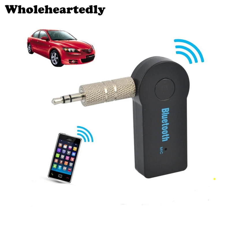 Портативный беспроводной Bluetooth аудио ресивер 3 5 мм автомобильный AUX потоковый