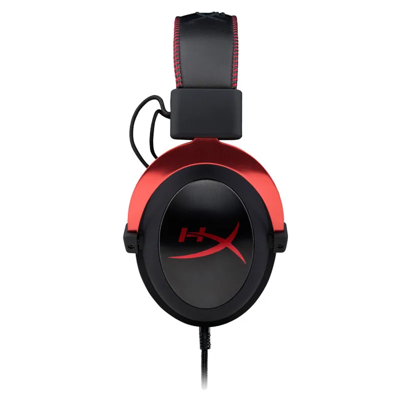 Наушники kingston HyperX Cloud II Hi-Fi 7,1 с объемным звуком, игровые наушники с микрофоном 3,5 мм для компьютера, мобильного телефона, наушники