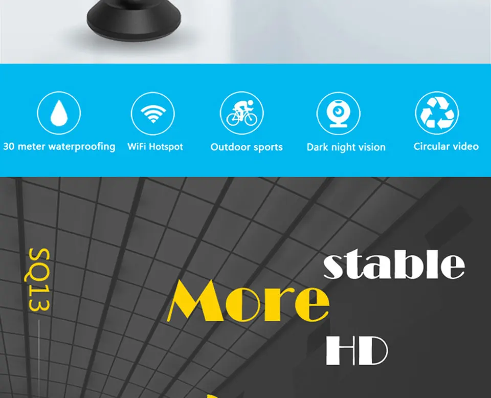 FANGTUOSI SQ13 wifi маленькая мини камера HD 1080P видео датчик ночного видения микро видеокамера DVR регистратор движения видеокамера SQ 13