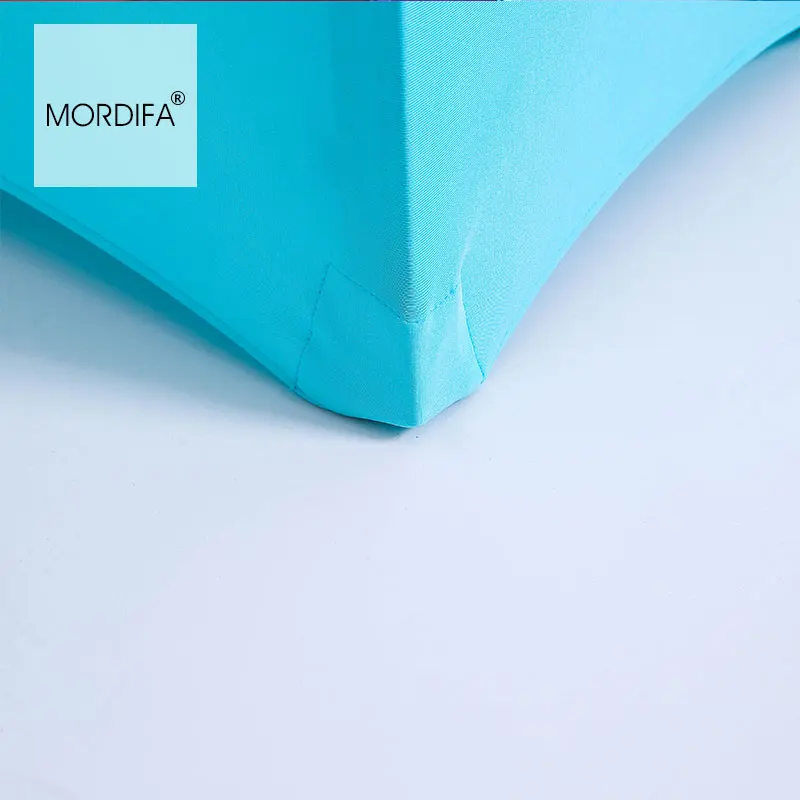 Украшенные цветами chaircovers стрейч розетка вышивка Необычные Royal Blue Обеденный
