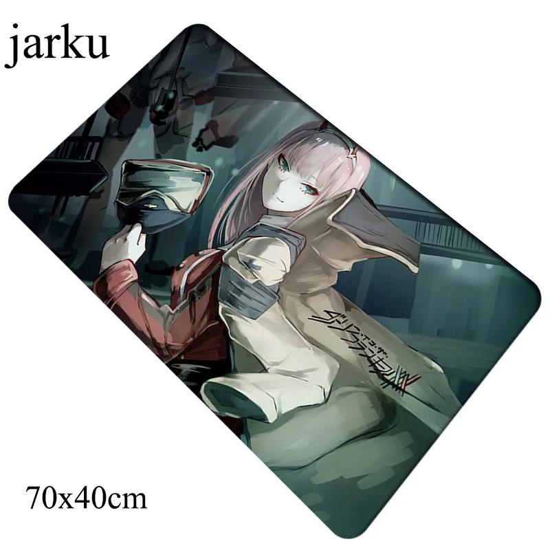 Size 700x400x3mm Коврик для мыши darling in the franxx, 700x400x3 мм, коврик для мыши на Хэллоуин, геймер, геймпад, геймер, большой игровой коврик для мыши, Настольный коврик, Офисная мышь - Цвет: Size 700x400x3mm