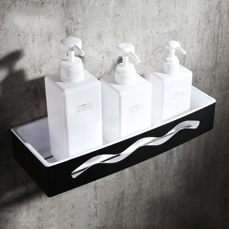 Длинная квадратная полка из АБС-пластика 345 мм нержавеющей стали | Обустройство