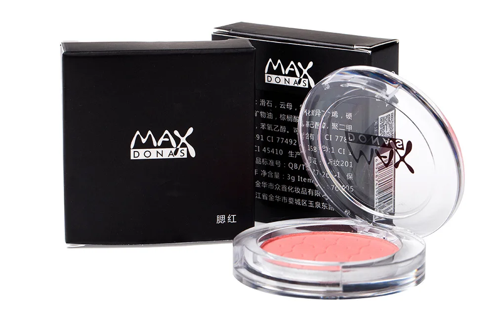 Maxdona 6 цветов Румяна для лица Румяна Макияж щек румяна пудра минералы палитры Румяна Палитра натуральные румяна