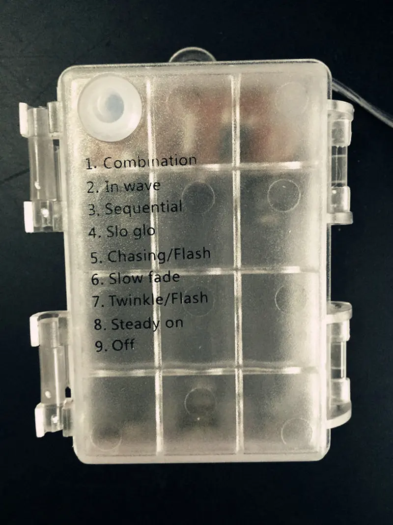 10 м 100 светодиодный Батарея приведенный в действие Луна светящиеся гирлянды