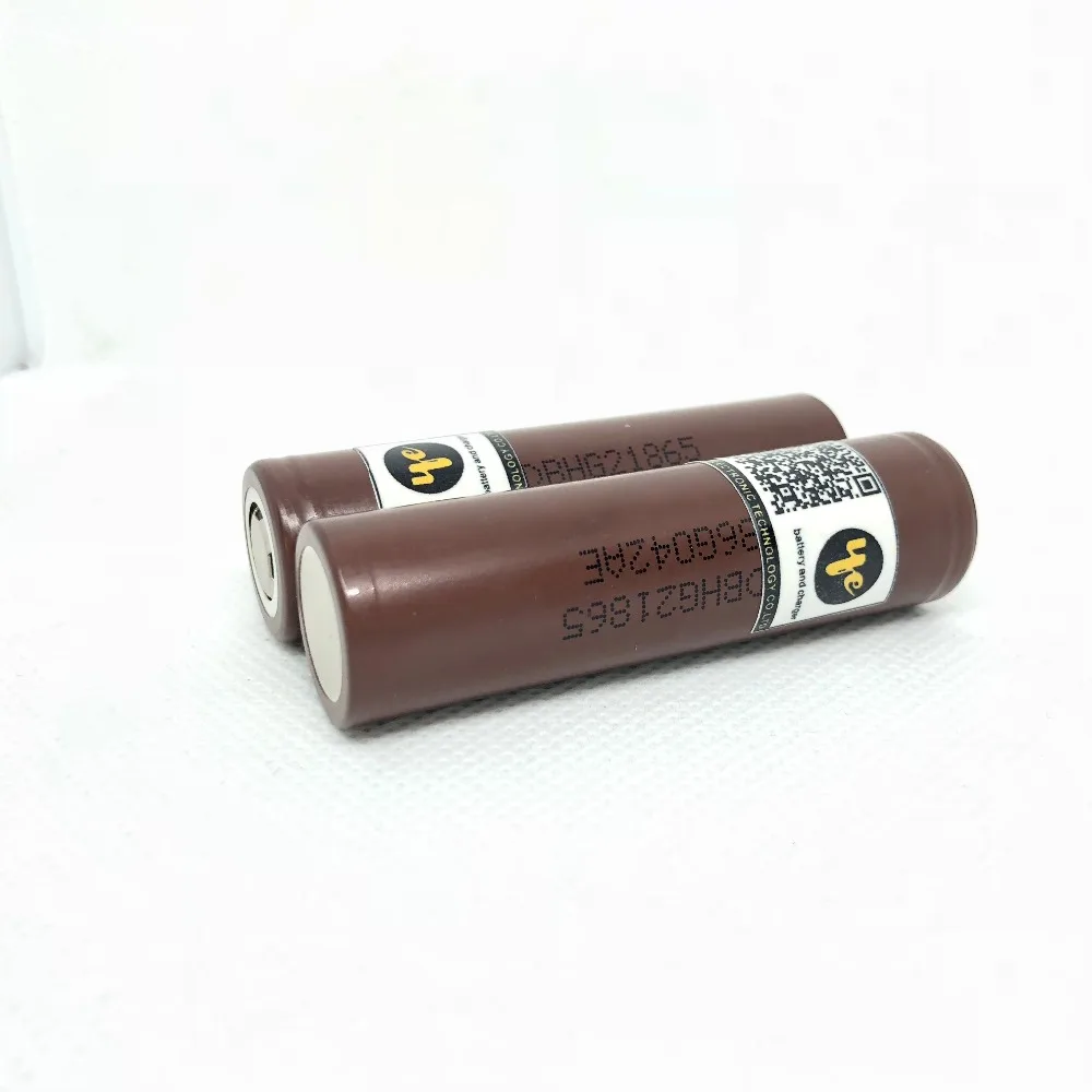 OYE 100% HG2 18650 3000mAh battery 18650HG2 3.6V discharge 20A dedicated For LGHG2 Electronic cigarette Power | Электроника