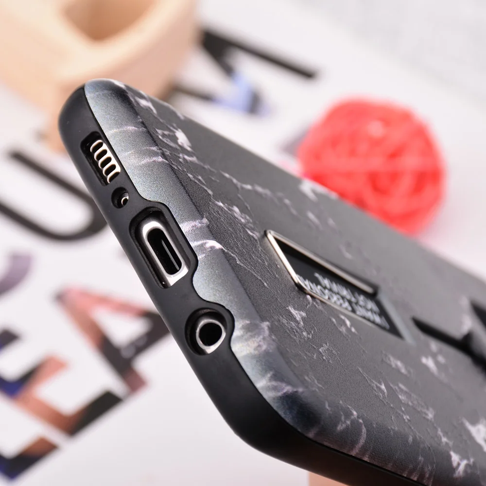 Мрамор чехол для samsung Galaxy S7 край S8 S9 Plus Note 8 9 A5 A7 2017 A6 A8 плюс A9 2018 крышка из силикона +