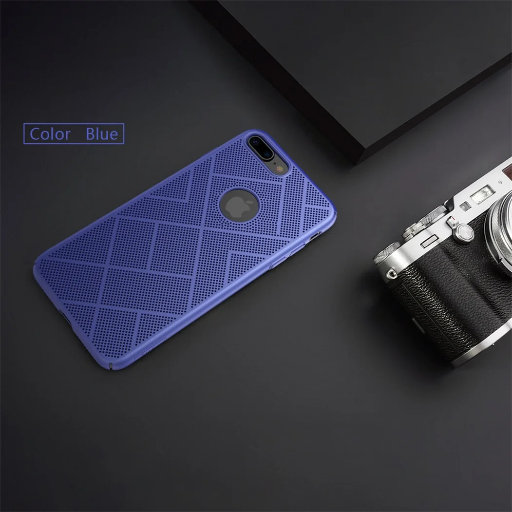 Чехол для iphone 8 iphone 8+ Plus чехол Nillkin легкий выделение тепла рассеивания воздуха чувствовать себя тонкий протектор чехол для iphone 8 Plus