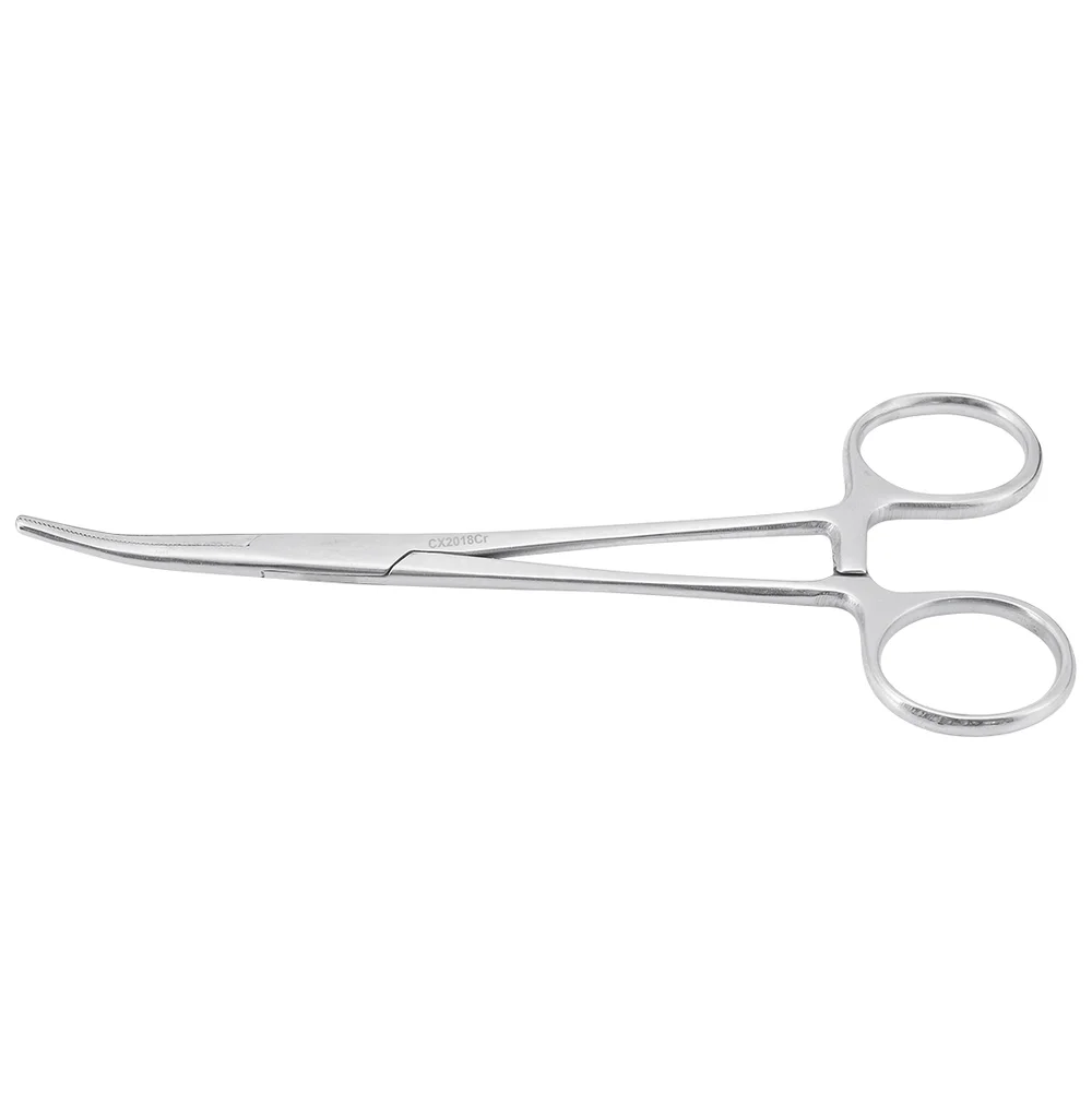 1X Нержавеющая Сталь Изгиб Тип Hemostat фиксатор щипцы изогнутые москитные локоть для