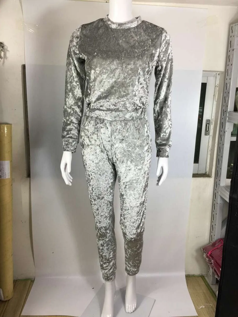 S-XL шикарный бархатный комбинезон 2017 женские Сексуальные облегающие Клубные