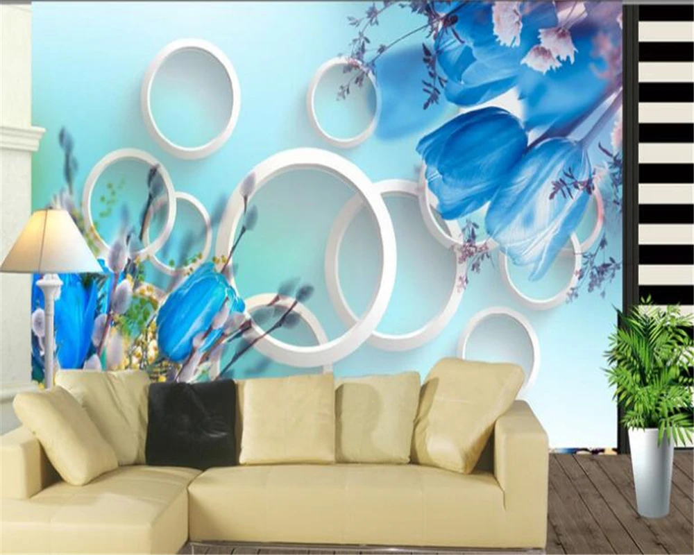 Интерьер beibehang для старшей школы декоративные 3d обои гостиной 3D романтические