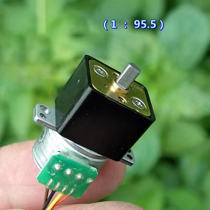 Все стальные шестерни двухфазный четырехпроводной 15 мм шаговый двигатель 18