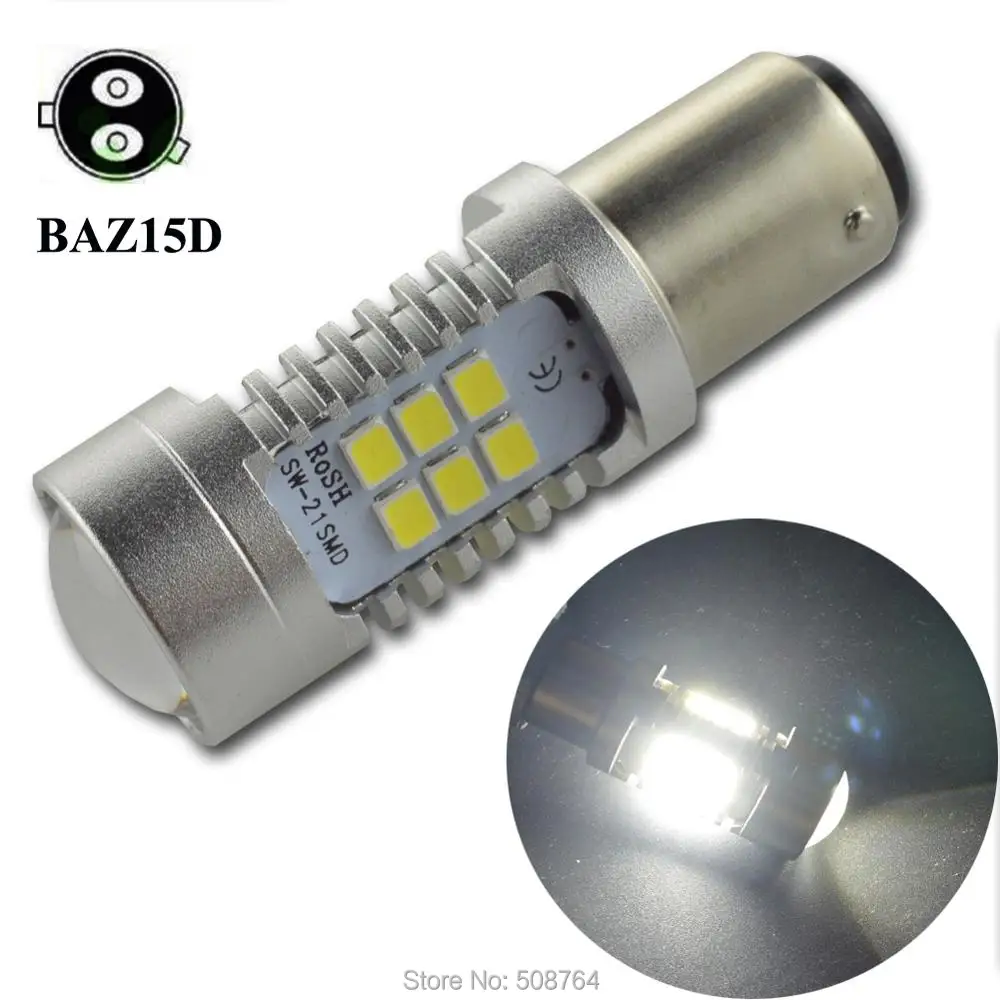 Светодиодные лампы 2 шт. AC12V 24 В 1157 BAY15D BA15D BAZ15D P21/4 Вт 21 2835SMD белые красные янтарные