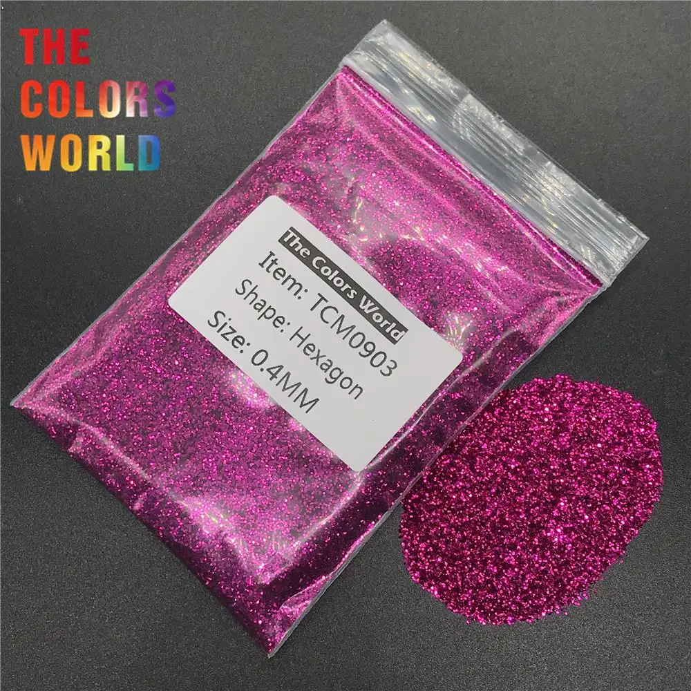 TCM0903 персиковый цвет металлический блеск шестиугольная форма лак для ногтей