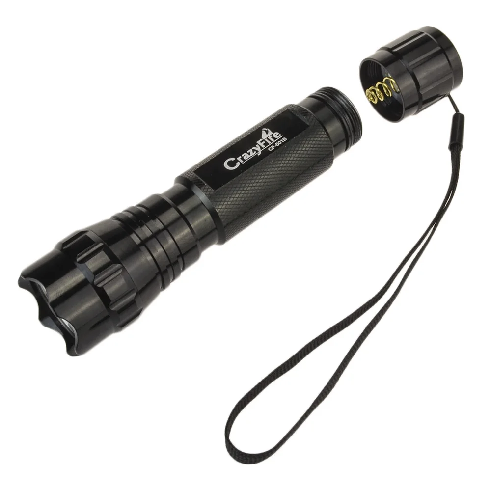 Светодиодный мини фонарик супер яркий тактический фонарь 1000 лм для охоты 5