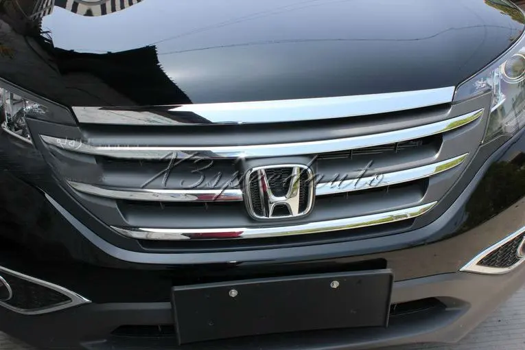 Хромированная решетка для решетки радиатора отделка 2012 CRV CR-V | Автомобили и