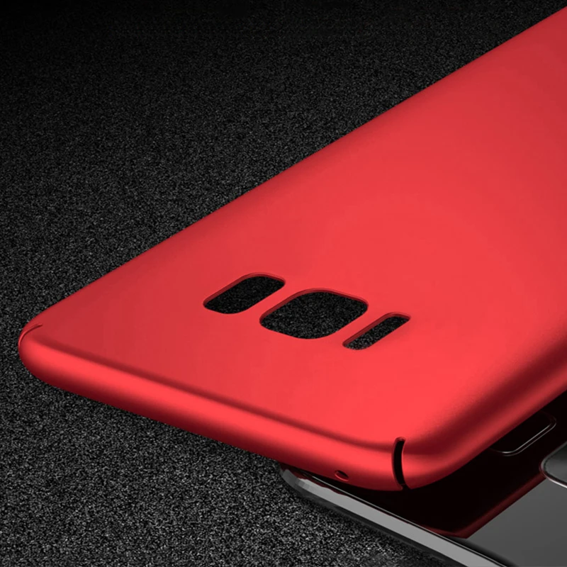 Ультратонкий чехол с полным покрытием для samsung Galaxy S10, 5G, версия S10e, S8, S9 Plus, S6, S7 edge, матовый чехол для телефона, Жесткий Чехол из поликарбоната
