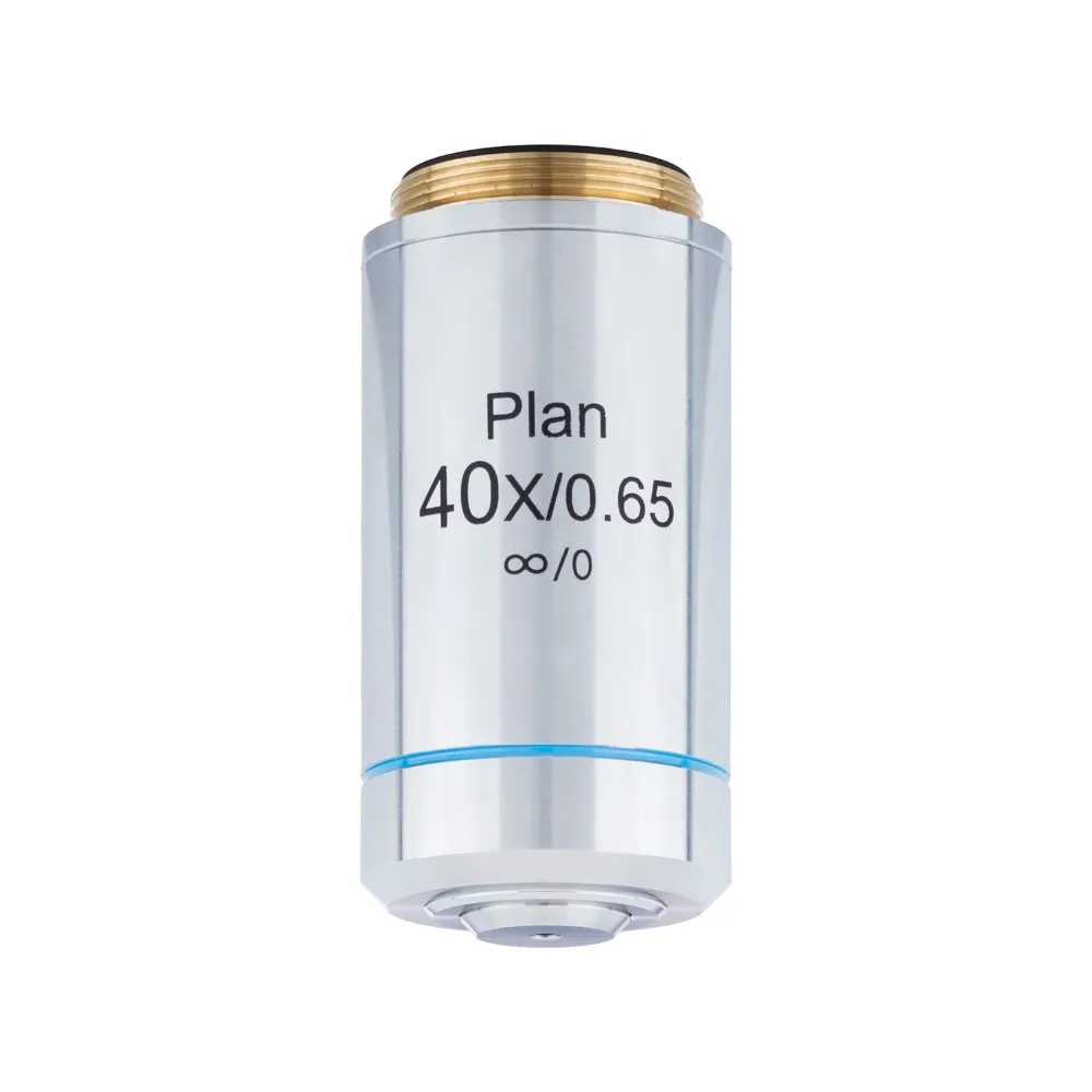Ахроматические Объективы AmScope 40X Plan для металлургических микроскопов PL40X-INF-V300 |