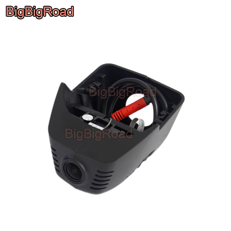 Автомобильный Wi-Fi видеорегистратор BigBigRoad камера FHD 1080P широкий угол обзора для