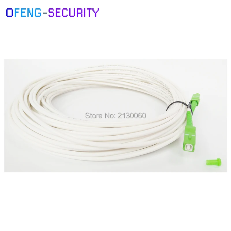 Белый цвет оптический перемычка патч-корд 25 м SC/APC-SC/APC-SM(G657B3)-SX(LSZH) 3 0 мм Singlemode Simplex |