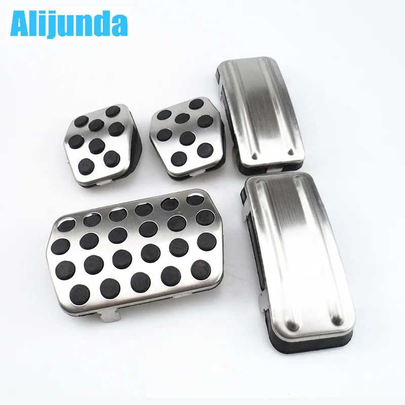 Alijunda для Ford Focus kuga ST 2005-2011 2012 2013 Автомобильные накладки из нержавеющей стали, покрытие MT AT для Focus 2 focus 3