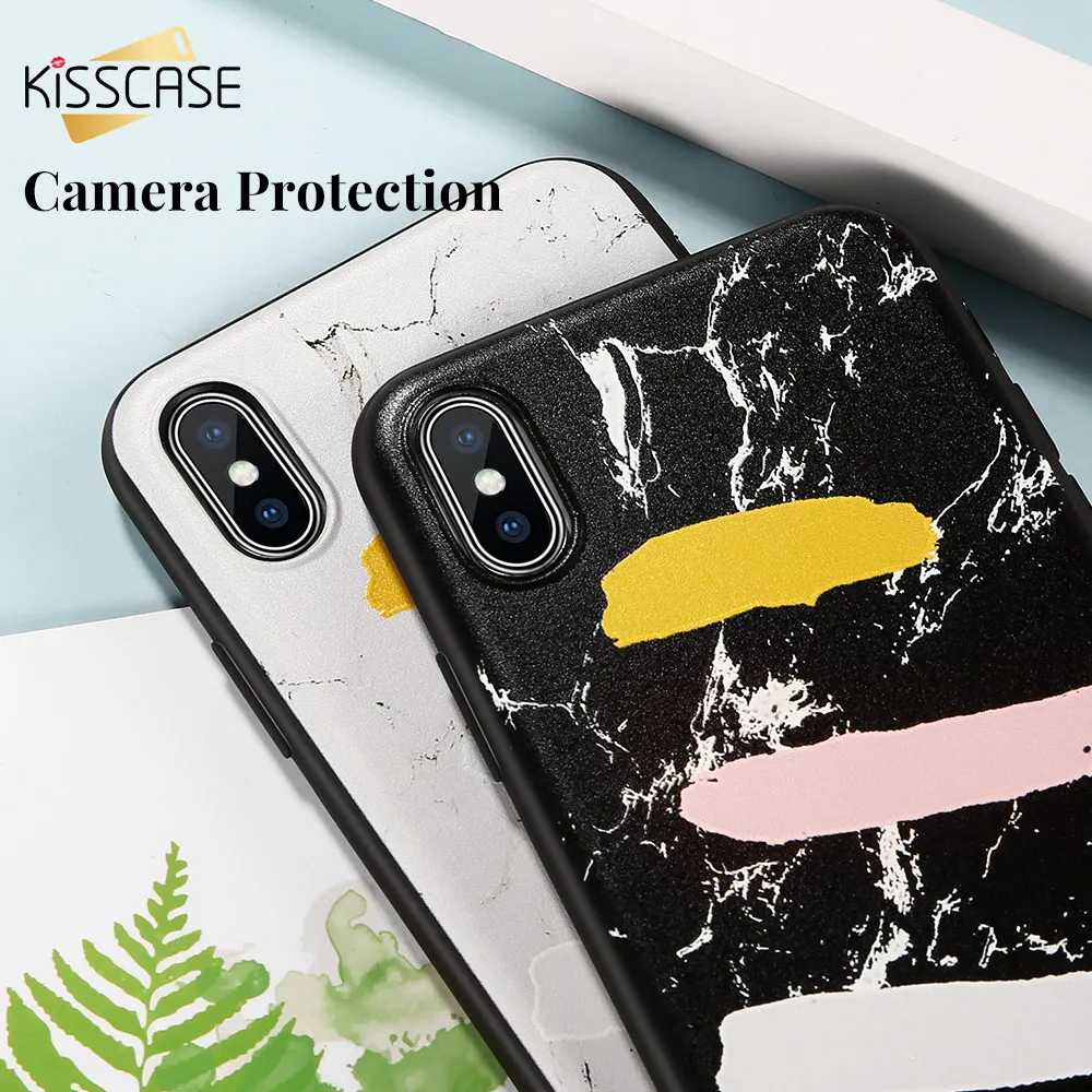 Чехол для телефона KISSCASE Mountain с узором iPhone 7 Plus X XR XS MAX мягкие чехлы из ТПУ 8 6 6S