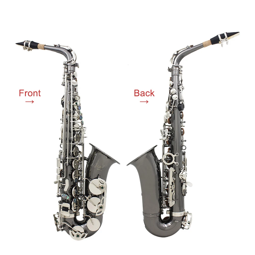 Профессиональный сгибаемый Eb E flat альт саксофон Саксофон высокого качества